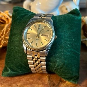 Timex two tone watch